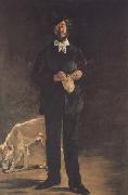 Edouard Manet L'artiste Portrait de Marcellin Desboutin (mk40) oil painting